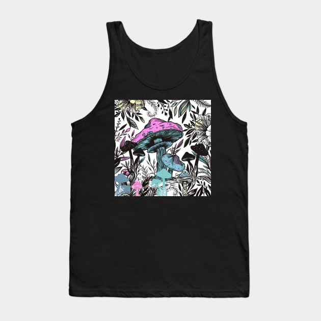 Shroom walk l' Tank Top by Rosebud Studios